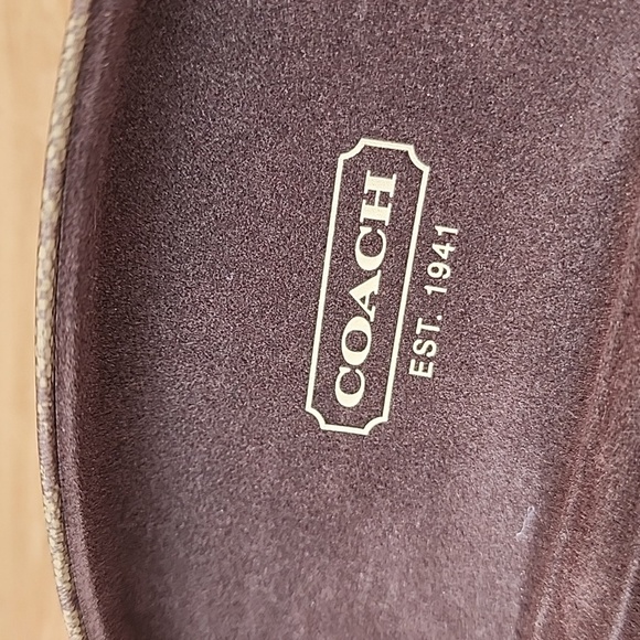 Coach Brown Monogram Hard sunglasses Case - Picture 6 of 7